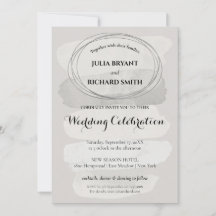 Resumen de acuarela | Boda de círculo geométrico