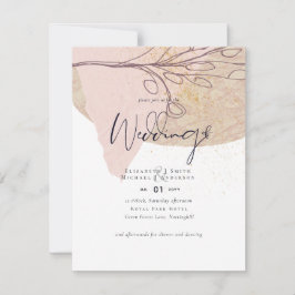 Invitación Resumen de la Boda de Oro de la Tierra Invitan a u