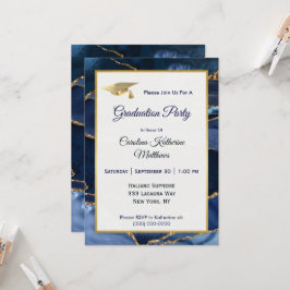 Invitación Resumen de la graduación de la capa de oro del Aga