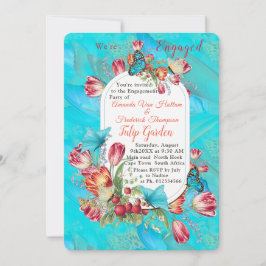 Invitación Resumen de las mariposas móviles