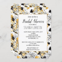 Resumen de Leopardos negros blancos de oro amarill