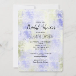 Invitación Resumen de oliva morada