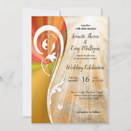 Invitación Resumen de oro sobre texturas de mármol negro y mi