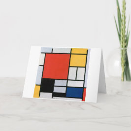 Invitación Resumen de Piet Mondrian