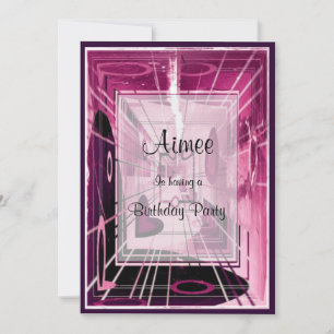 Invitación Resumen del elevador hacia abajo