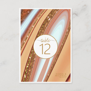 Invitación Resumen Purpurina Número de tabla de estratos núme