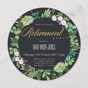 INVITACIÓN RETIRADO DEL COLOR DE AGUA FOLIAGE EUCALÍPTUS SUCU