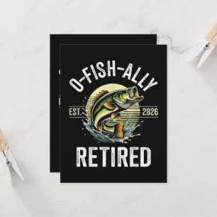 Invitación Retirado O-Fish-Ally 2026 Pescador Pesca