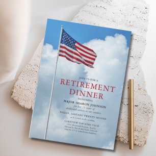 Invitación Retiro de Bandera Militar Patriótica