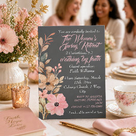 Invitación Retiro de Primavera para Mujeres Flor Silvestre Ro