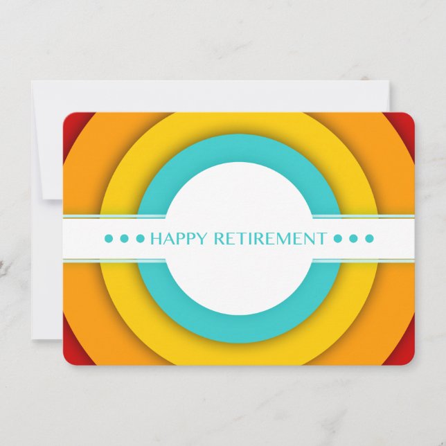 Invitación retiro retro feliz (Anverso)