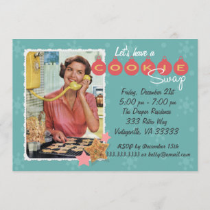 Invitación retra de la celebración de días