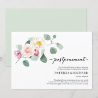 Retraso de Boda Floral de Eucalipto