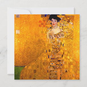 Invitación Retrato de Gustav Klimt de Adele Bloch Bauer