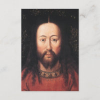 Retrato de Jesucristo por Jan van Eyck