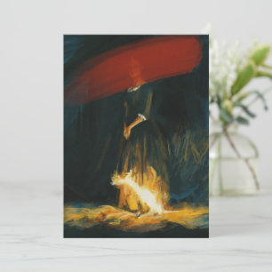 Invitación Retrato de la jeune fille en feu