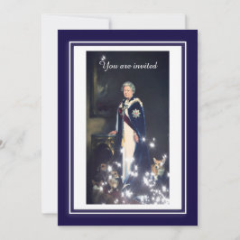Invitación Retrato de Reina Isabel