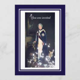 Invitación Retrato de Reina Isabel