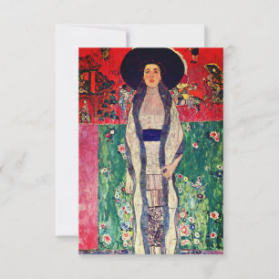 Invitación Retrato Gustav Klimt de Adele Bloch-Bauer II