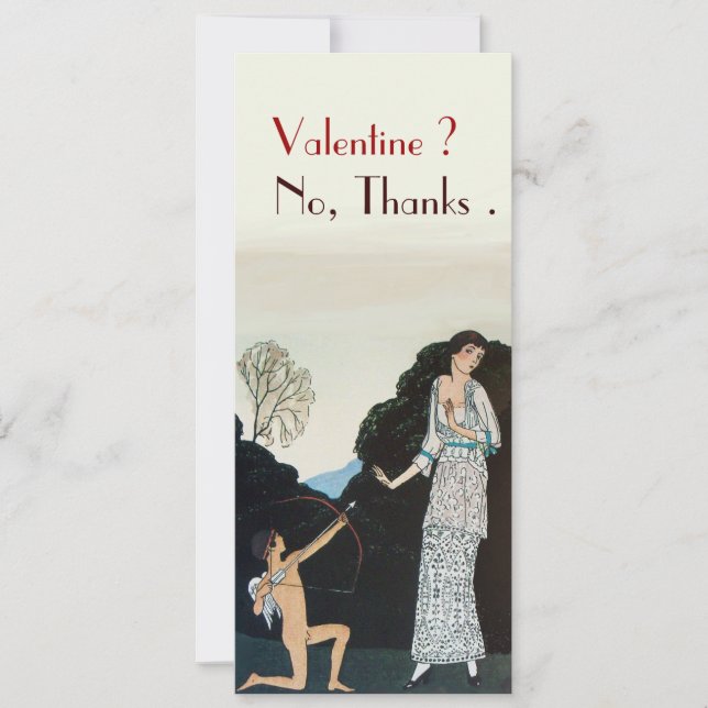 INVITACIÓN RETRO ANTI VALENTINE'S DAY FIESTA WAX SEAL MONOGRA (Anverso)