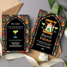 Retro Cinco De Mayo- Un gato Margarita Fiesta