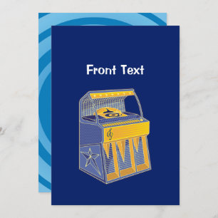 Invitación Retro Jukebox