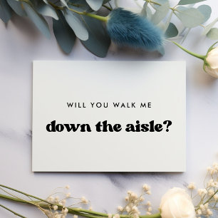 Invitación Retro ¿Me acompañarás al altar propuesta