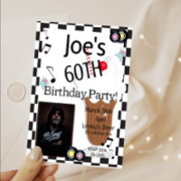 Retro Photo Birthday Any Age, 1950's