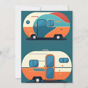 Invitación Retro-remolque