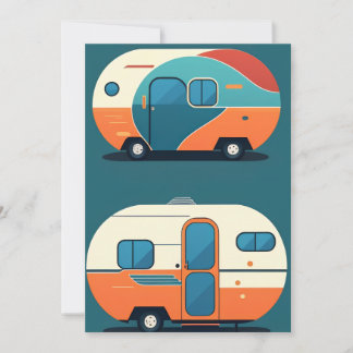 Invitación Retro-remolque