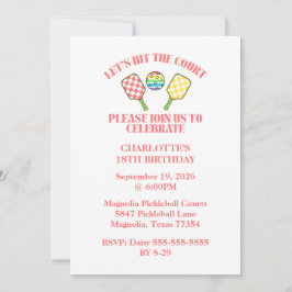 Invitación Retro sé feliz cara de pelota de bolas de pasto cu