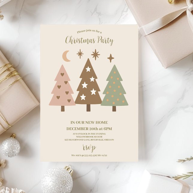 Invitación Retro Winter Kisses & Snowflake Wishes (Subido por el creador)