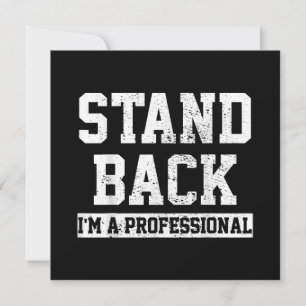 Invitación Retroceder Soy un profesional