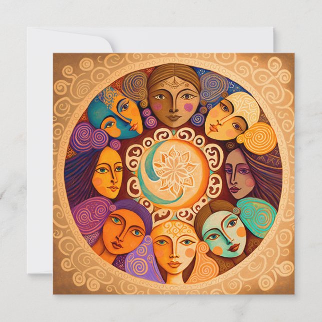 Invitación Reúne a Tu Tribu (Anverso)