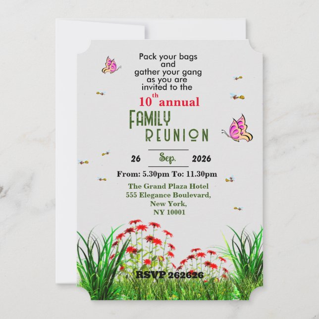 Invitación Reunión  (Anverso)