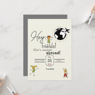 Invitación Reunión de amigos