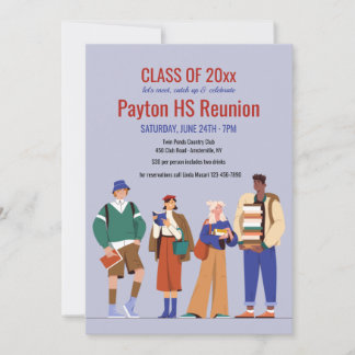 Invitación Reunión de amigos de escuela