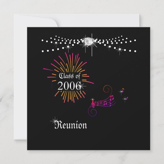 Invitación Reunión de Clase  (Anverso)