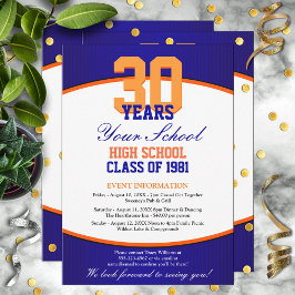 Invitación Reunión de clase de personalizable