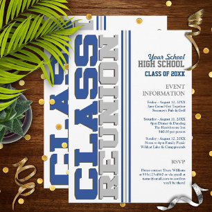 Invitación Reunión de clase de personalizable