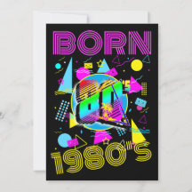 Reunión de Clase Retro Personalizada de los 80 Nac