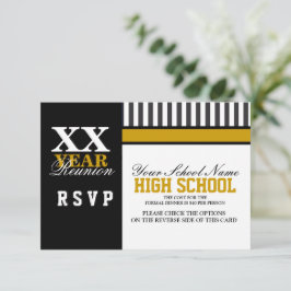 Invitación Reunión de clase secundaria RSVP