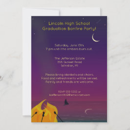 Invitación Reunión de fuegos artificiales de playa