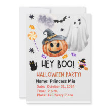 Reunión de Halloween con golosinas y trucos