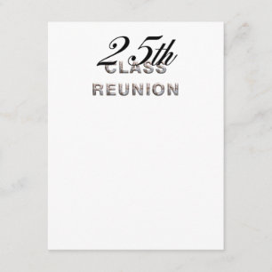 Invitación Reunión de la 25ª clase TEE
