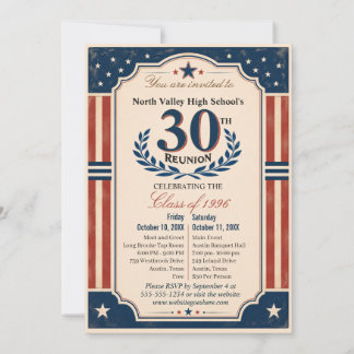 Invitación Reunión de la 30ª Promoción del Instituto American
