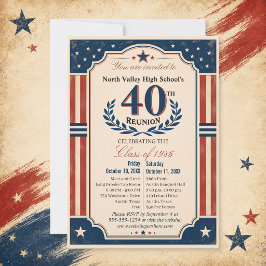 Invitación Reunión de la 40ª promoción del instituto American