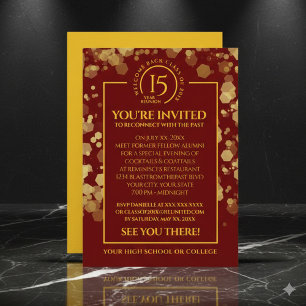 Invitación Reunión de la Escuela Roja y de Oro