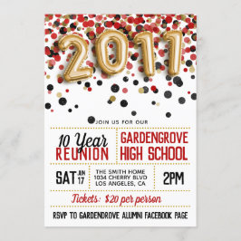 Invitación Reunión de la Escuela Secundaria 2011