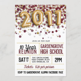 Invitación Reunión de la Escuela Secundaria 2011